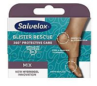 Salvequick SQ MED Hydrogelove napl na otlaky mix prsty + päta 1×6 ks, náplasti na odtlaky