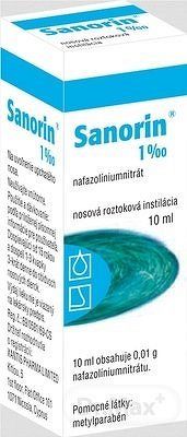 SANORIN 1 ‰ int nao (fľ.skl.hnedá) 1x10 ml