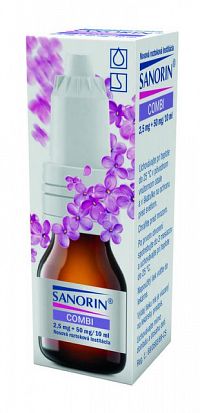 SANORIN COMBI 10 ml (2,5 mg + 50 mg)