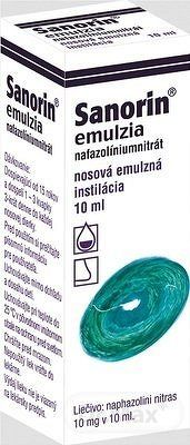SANORIN EMULZIA int nae (fľ.skl.hnedá) 1x10 ml