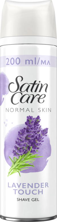 Satin Care Gel Pure&Delicate 1×200 ml, gél na holenie