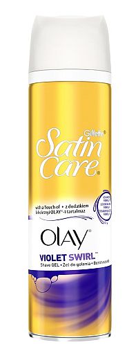 Satin Care Gel Violet swirl 1×200 ml, gél na holenie
