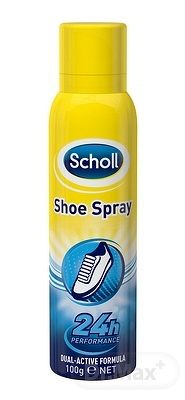 Scholl SHOE Deodorant Sprej do topánok Dual-Activ formula, 24h, 1x150 ml