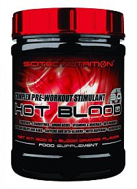 SCITEC NUTRITION Hot Blood 3.0 300g - červený pomaranč