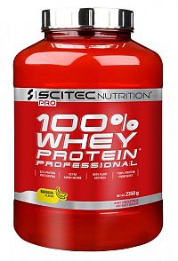 Scitec - Whey Protein Prof. - banánová príchuť 2350g