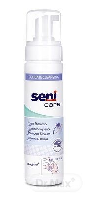 Seni Care Penový šampón 1×200 ml, na vlasy, bez použitia vody