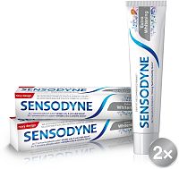 SENSODYNE Extra Whitening Duopack 2×75 ml, zubná pasta