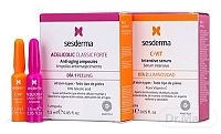 sesderma FLASH EFEKT ACGLICOLIC + C-VIT sérum 1×2x1,5 ml, sérum s vysokým obsahom kyseliny glykolovej