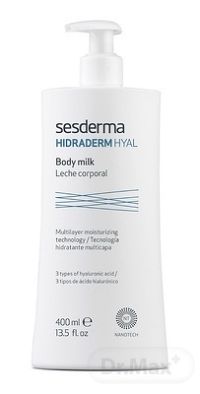 sesderma HIDRADERM HYAL Telové mlieko 1×400 ml, telové mlieko