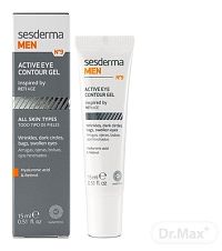sesderma MEN ACTIVE Gél na očné okolie 1×15 ml, gél na očné okolie pre mužov
