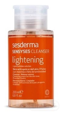 sesderma SENSYSES CLEANSER Lightening 1×200 ml, na čistenie pokožky s pigmentovými škvrnami a s matnou pleťou