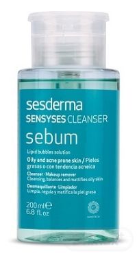 sesderma SENSYSES CLEANSER Sebum 1×200 ml, odličovanie pre mastnú až aknóznu pleť