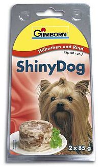 Shiny Dog Konzerva Kura+Hovädzie 2x85g 2×85 g