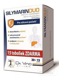 SILYMARIN DUO - DA VINCI 1×45 cps, 30+15 zadarmo