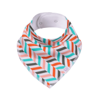 Simed Bavlnený podbradník s nepriepustnou PUL vrstvou fish bone