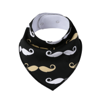 Simed Bavlnený podbradník s nepriepustnou PUL vrstvou moustache