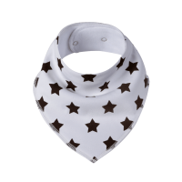 SIMED Bavlnený podbradník s nepriepustnou PUL vrstvou, stars