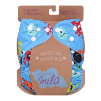 SIMED Mila Plienkové nohavičky s nastaviteľnou plienkou Morské príšerky