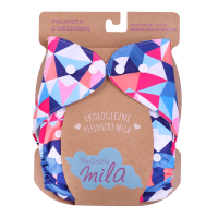 SIMED Mila Plienkové nohavičky s nastaviteľnou plienkou Trojuholníky