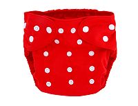 SIMED Mila Plienkové nohavičky s nastaviteľnou veľkosťou, červená