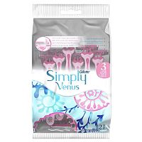 Simply Venus 3 Dispo 1×12 ks, jednorazové holiace strojčeky