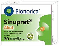 Sinupret Akut tbl obd (blis.PVC/PVDC/Al) 1x20 ks