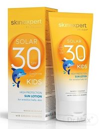 skinexpert by Dr.Max SOLAR opaľovacie mlieko pre deti SPF 30 1×200 ml