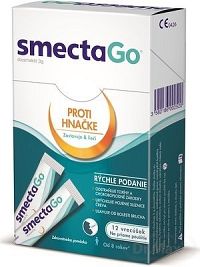 SmectaGo perorálna suspenzia vo vrecúškach 1x12 ks
