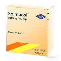 Solmucol pastilky 100 mg pas ord 1x24 ks