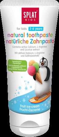 SPLAT KIDS zubná pasta pre deti 2-6 rokov OVOCNÁ ZMRZLINA 50 ml