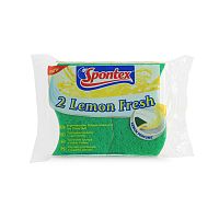 Spontex Lemon Fresh hubka na riad 2ks 1×2 ks