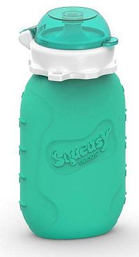 Squeasy Gear silikónová kapsička 180 ml 1×1 ks, farba aqua