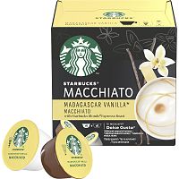 Starbucks Nescafe Dolce Gusto Madagascar Vanilla Macchiato 1×12 ks, kávové kapsuly