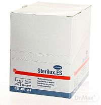 Sterilux ES kompres sterilný 17 vlákien 8 vrstiev 5 cmx5 cm 25 x 2 ks