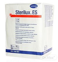 STERILUX ES NEST. kompres nesterilný, so založenými okrajmi 17 vlákien 8 vrstiev (10cmx10cm) 1x100 ks