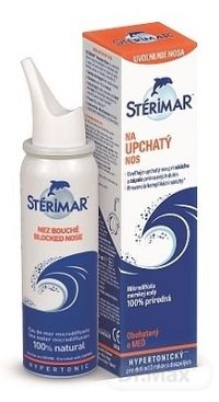 Sterimar na upchatý nos nosný mikrosprej s obsahom morskej vody hypertonický od 3 rokov 50 ml