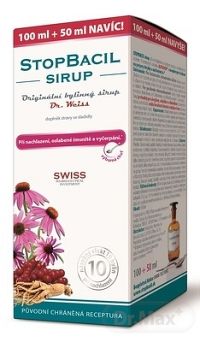 STOPBACIL SIRUP - Dr.Weiss 1×150 ml, výživový doplnok
