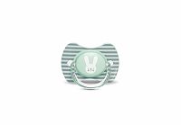 Suavinex Cumlik Prem Hygge 6/18 Pruzky Zelena 1×1 ks, cumlík