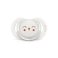 SUAVINEX | Cumlík SX PRO fyziologický BONHOMIA 6/18 m SOVIČKA - biela 1×1 ks, cumlík