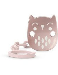 SUAVINEX | PREMIUM KLIP na cumlík BONHOMIA - ružový 1×1 ks, klip na cumlíky