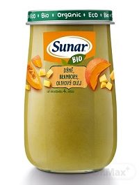 Sunar BIO príkrm TEKVICA, ZEMIAKY, OLIVOVÝ OLEJ (od ukonč. 4. mesiaca) 1x190 g