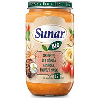 Sunar BIO Špagety, bolonská omáčka, hovädzie mäso