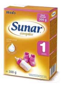 SUNAR COMPLEX 1 počiatočná mliečna výživa (od narodenia) 1x300 g