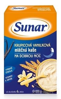 Sunarka krupicová s vanilkou na dobrú noc 225 g
