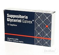 SUPPOSITORIA GLYCERINI GALVEX 10 čapíkov