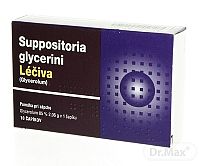 Suppositoria glycerini Léčiva sup 2,06 g (strip Al) 1x10 ks