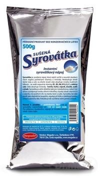Sušená srvátka vrecko 1×500 g, prášková srvátka
