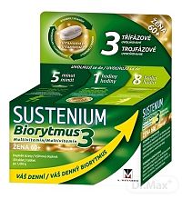 SUSTENIUM Biorytmus 3 multivitamín ŽENA 60+ tbl 1x30 ks