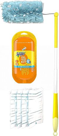 SWIFFER DUSTER XXL 1×1 set, rukoväť 1 ks + prachovkové násady 2 ks