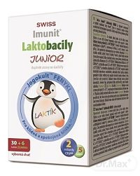SWISS Imunit LAKTOBACILY JUNIOR 1×36 tbl, 30+6 zadarmo